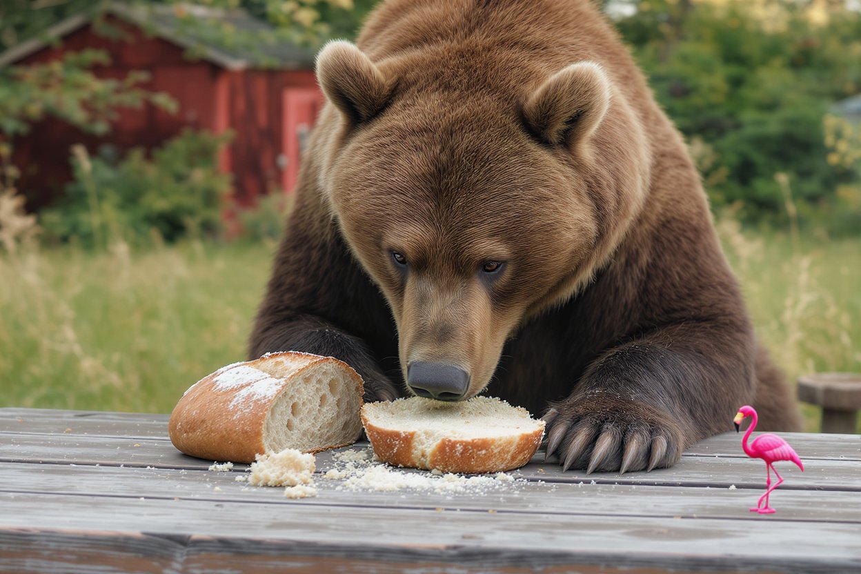 Local Bear Develops Taste for Artisan Sourdough, Draws Concern