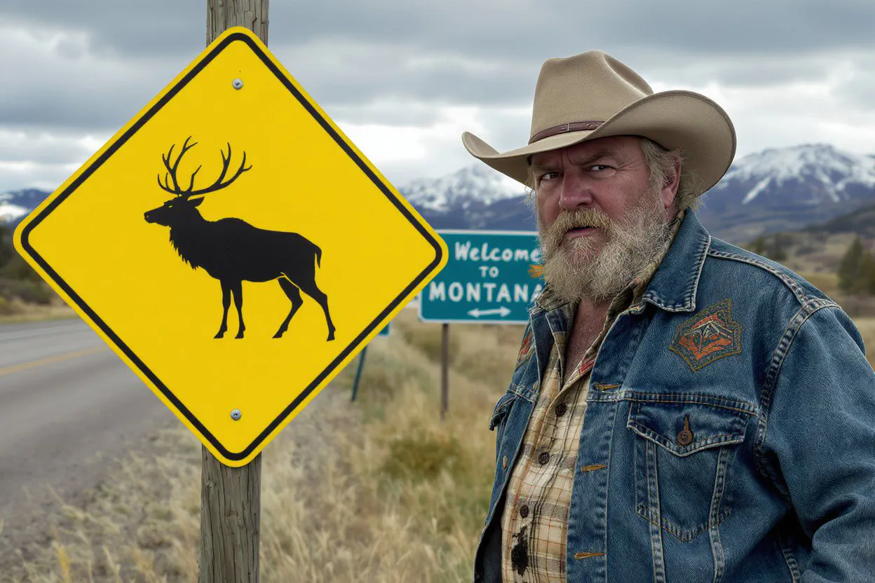 The Elk Crossing Signs Are An Insult To The Elk