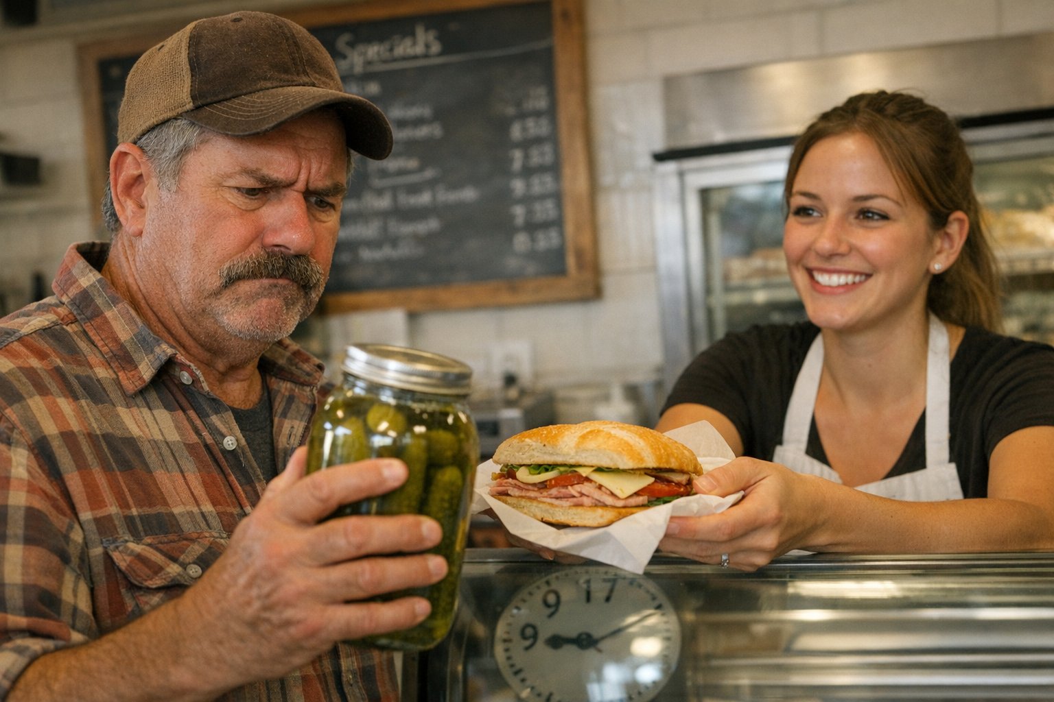 Whoever Changed The Pickle At The Deli Owes This Town An Explanation